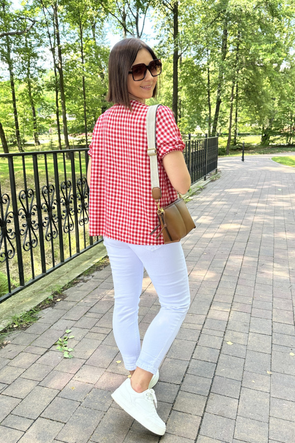 SPODNIE JEANSOWE MOM FIT BIAŁE 2