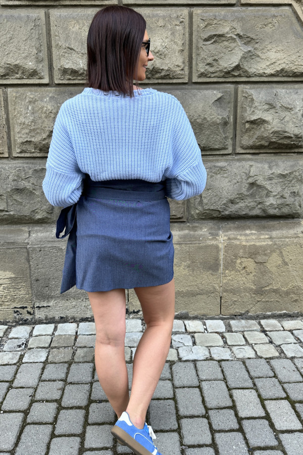 SWETER AMARA BŁĘKITNY 3