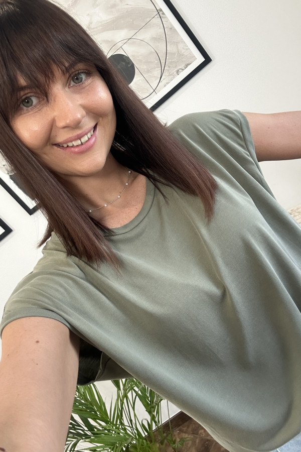 T-SHIRT WISKOZA BASIC KHAKI