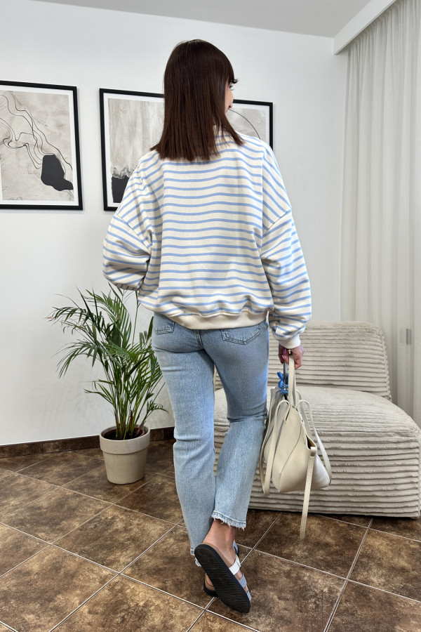 SPODNIE JEANSOWE STILO WIDE LEG JASNONIEBIESKIE 5