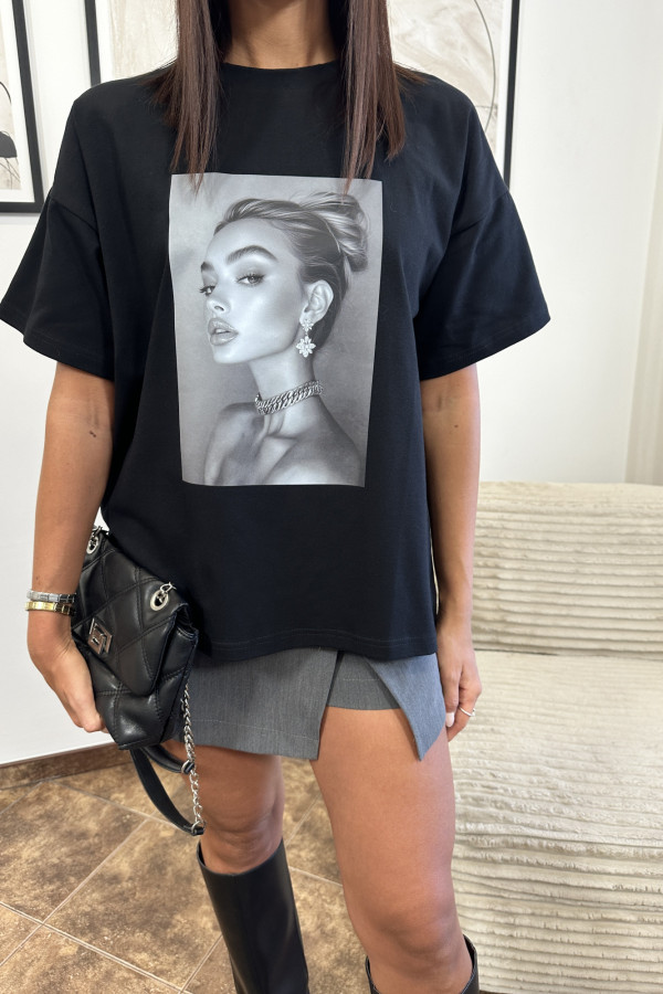 T-SHIRT LIZZI CZARNY 7