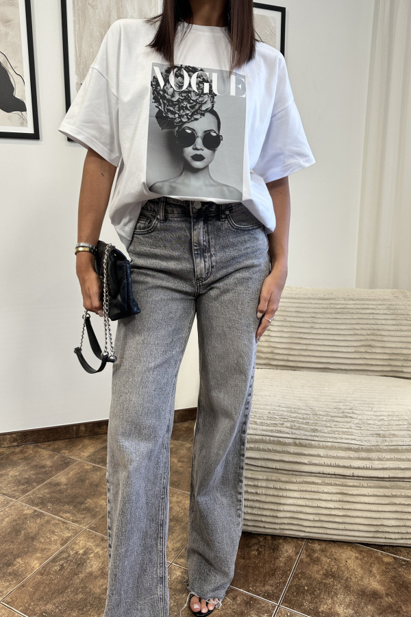 T-SHIRT VOGUE BIAŁY 9