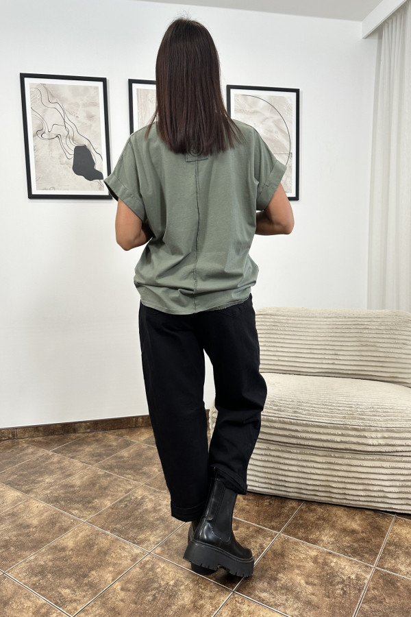 T-SHIRT SANTIAGO OVERSIZE KHAKI 3