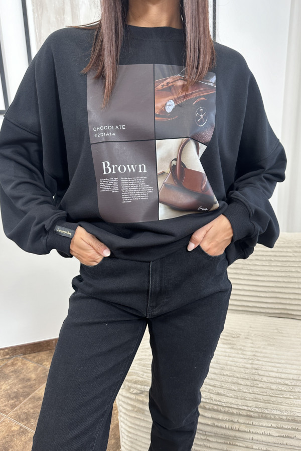 BLUZA CHOCOLATE CZARNA 1