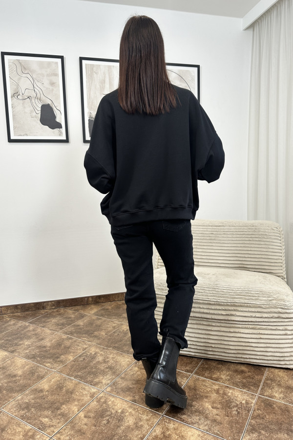 SPODNIE MOM JEANS AVELLO CZARNE 7