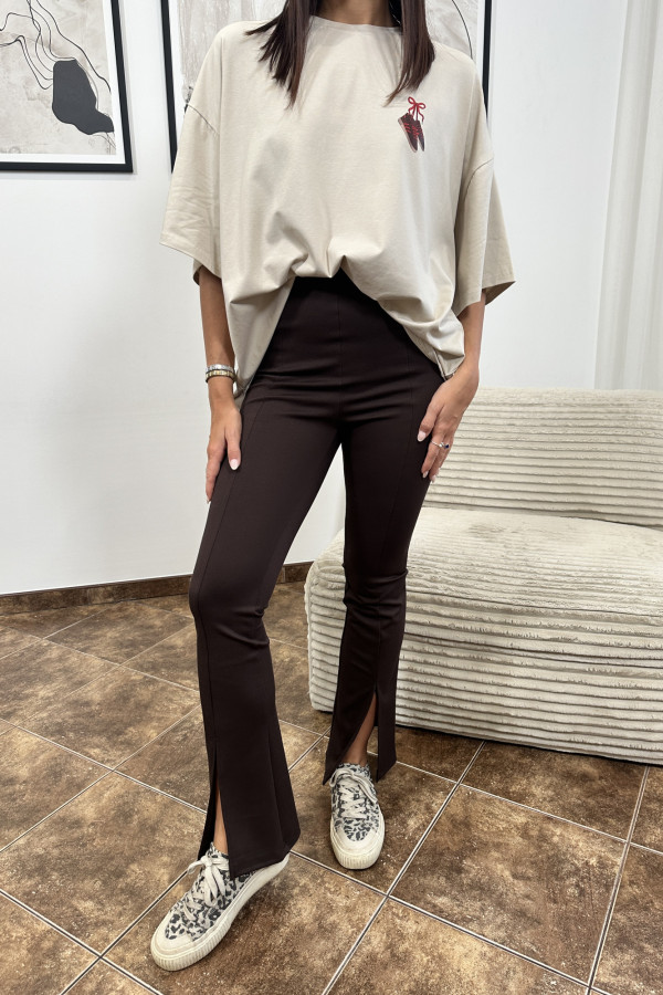 T-SHIRT OVERSIZE ECRU SNEAKERS 2