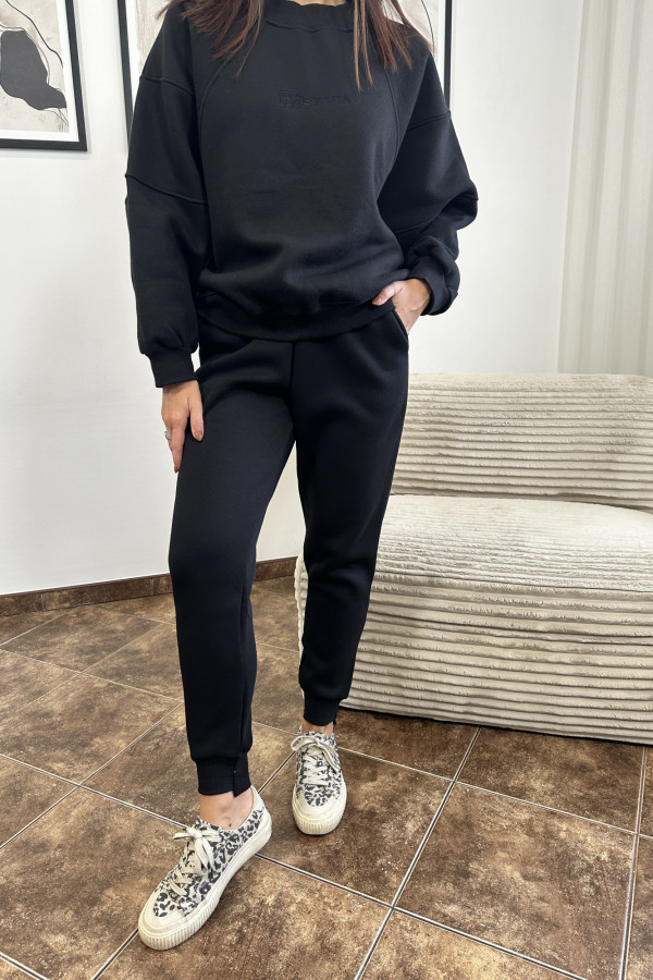 KOMPLET DRESOWY CASUAL CZARNY 2