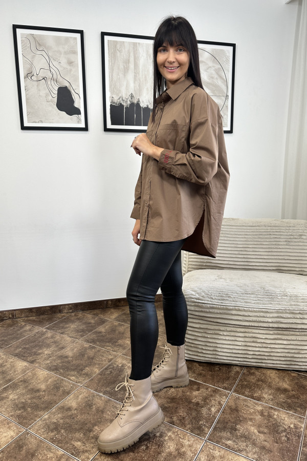 SPODNIE WOSKOWANE HOLBORN CZARNE