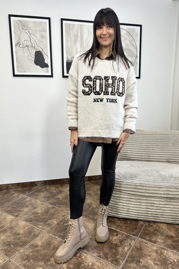 SPODNIE WOSKOWANE HOLBORN CZARNE 7