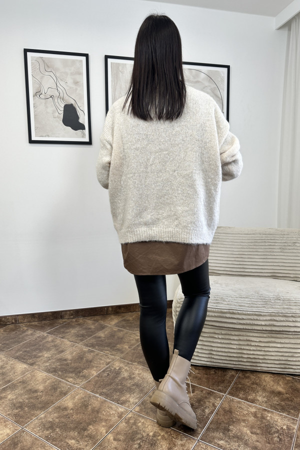 SPODNIE WOSKOWANE HOLBORN CZARNE 8