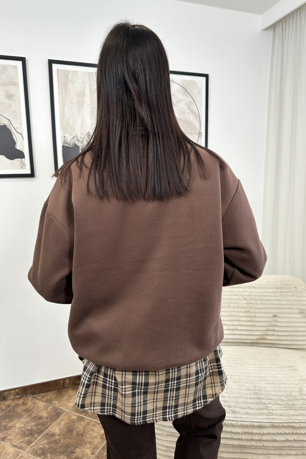 BLUZA ARORO BRĄZOWA 7